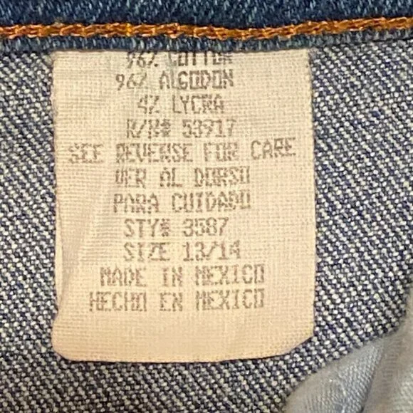 Vintage Route 66 Denim Jeans Stretch 5-Pocket Women's Size 13/14 - Picture 6 of 7